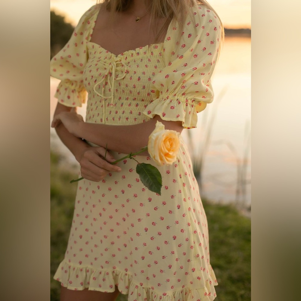 Faithful the Brand Sage Mini Dress